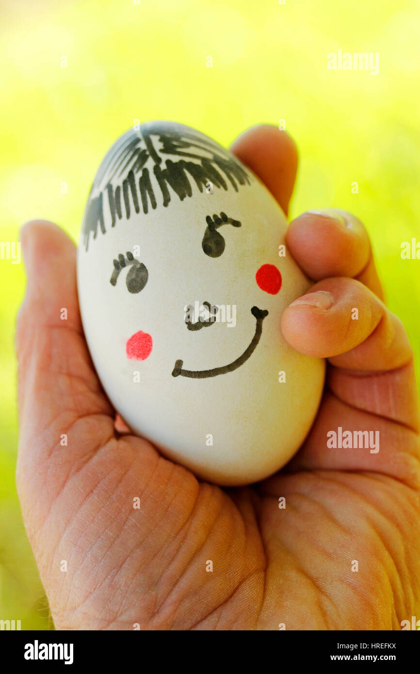 Uovo di Pasqua Foto Stock