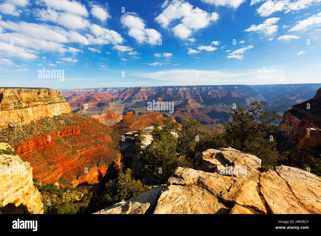 South Kaibab South Rim, il Parco Nazionale del Grand Canyon, Arizona Foto Stock