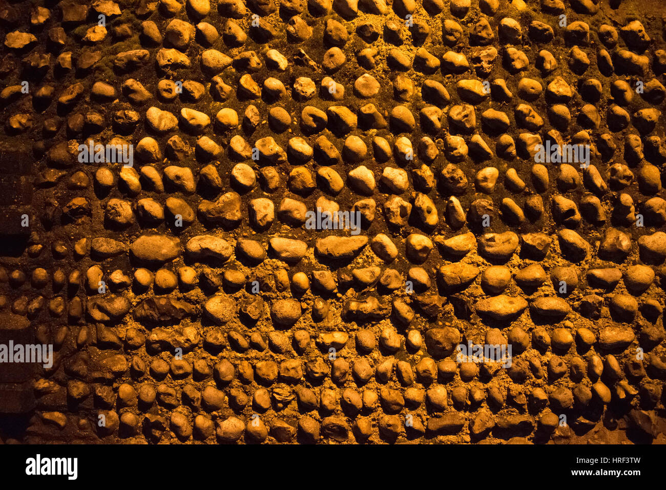 Una parete rocciosa Foto Stock