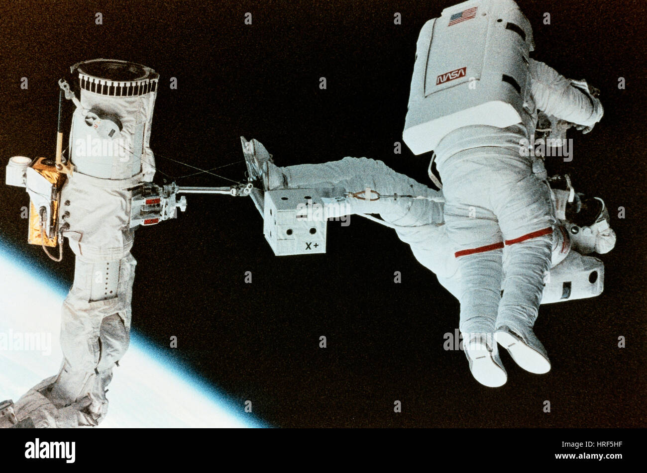 Spacewalk Foto Stock