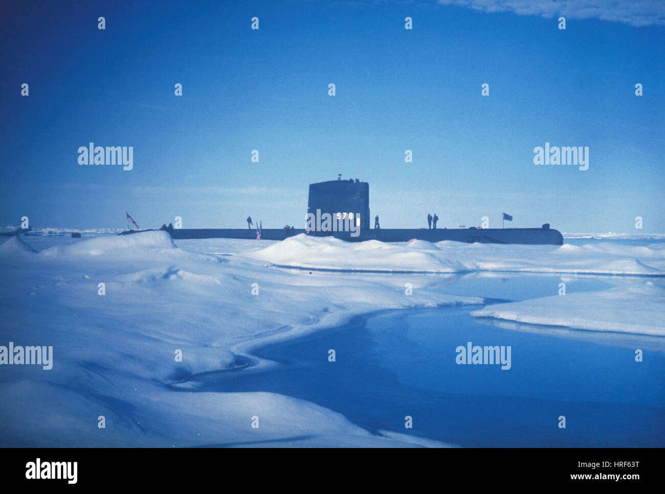 Sommergibile nucleare Foto Stock