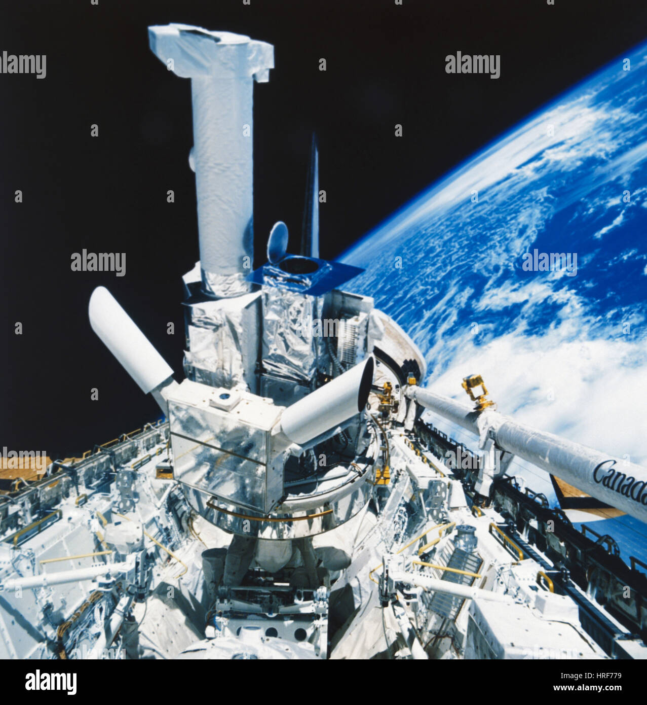 STS-41-C, solare missione massima Satellite, 1984 Foto Stock