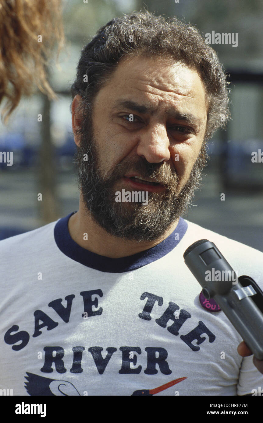 Abbie Hoffman Foto Stock