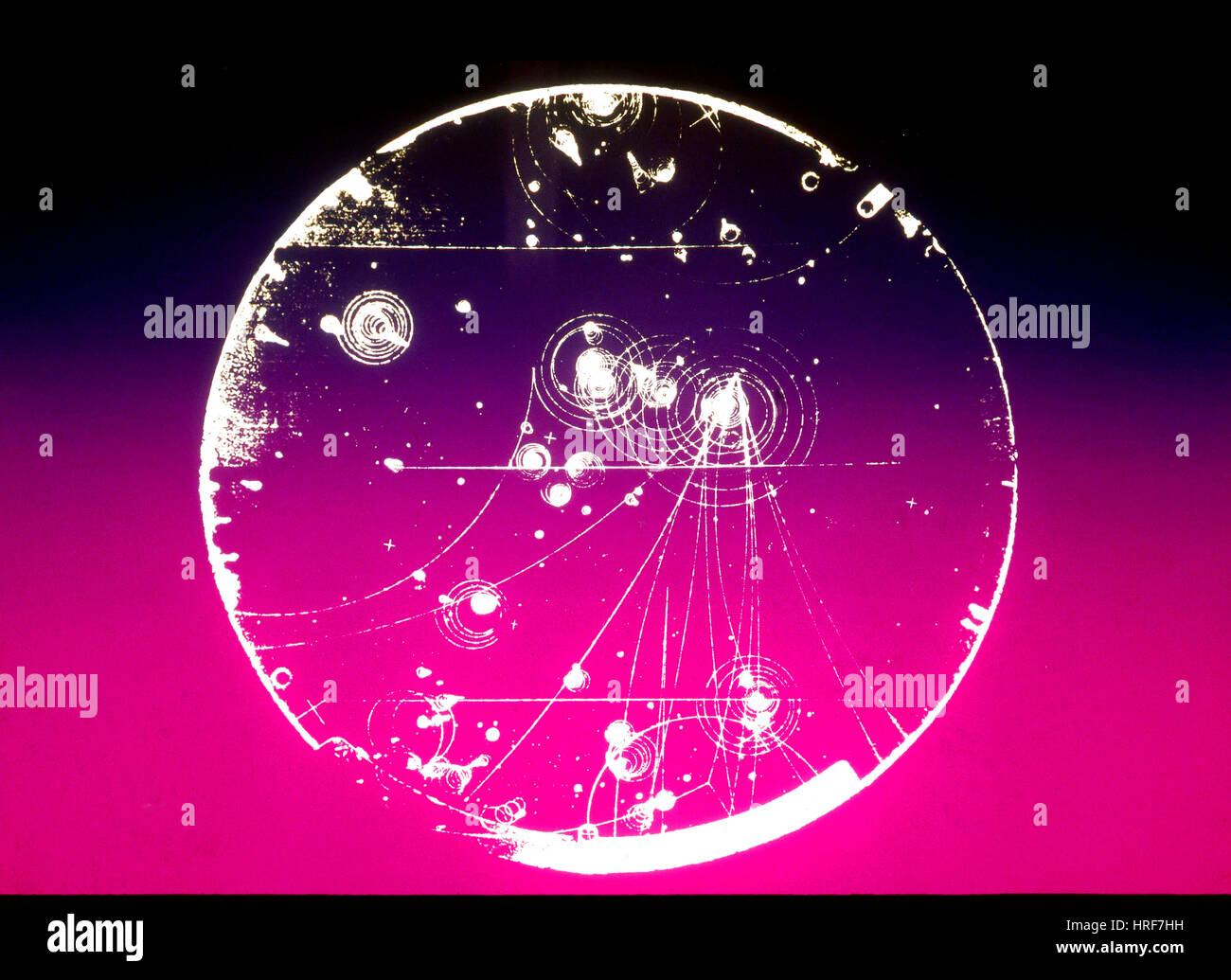 Collisione Proton-Photon Foto Stock