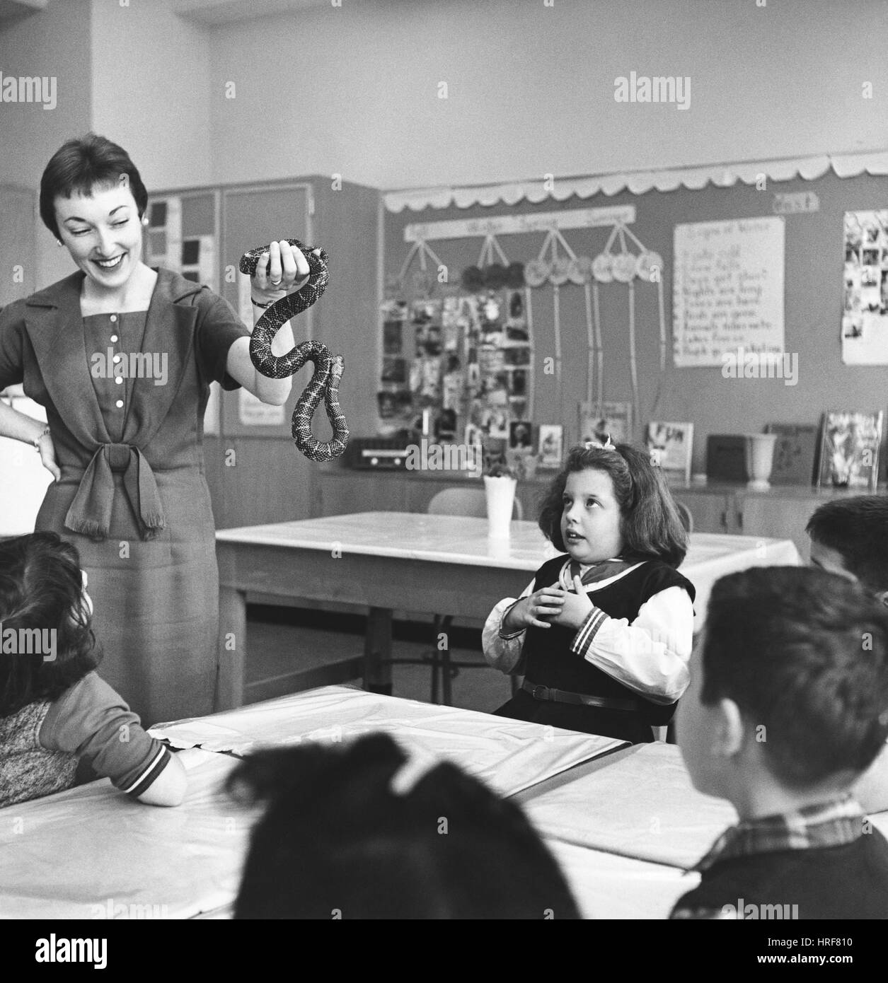 Se lei mi fa toccare, io grido Foto Stock