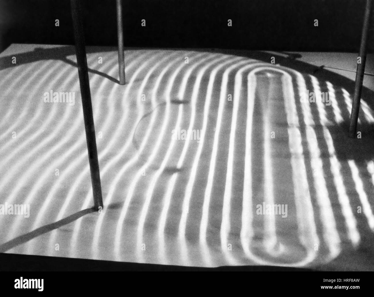 Superficie Ripples Foto Stock