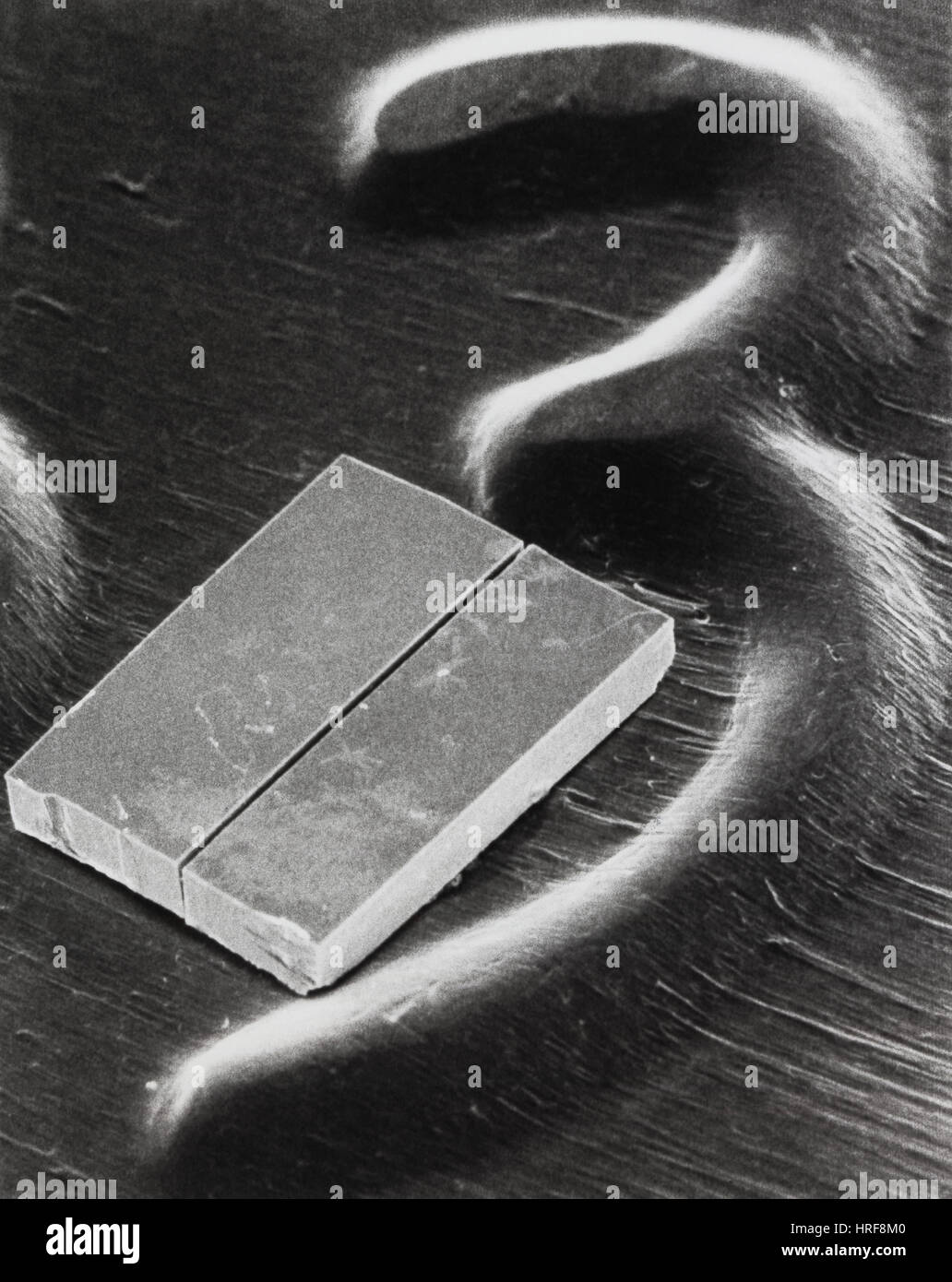 Il laser su un penny, 1983 Foto Stock