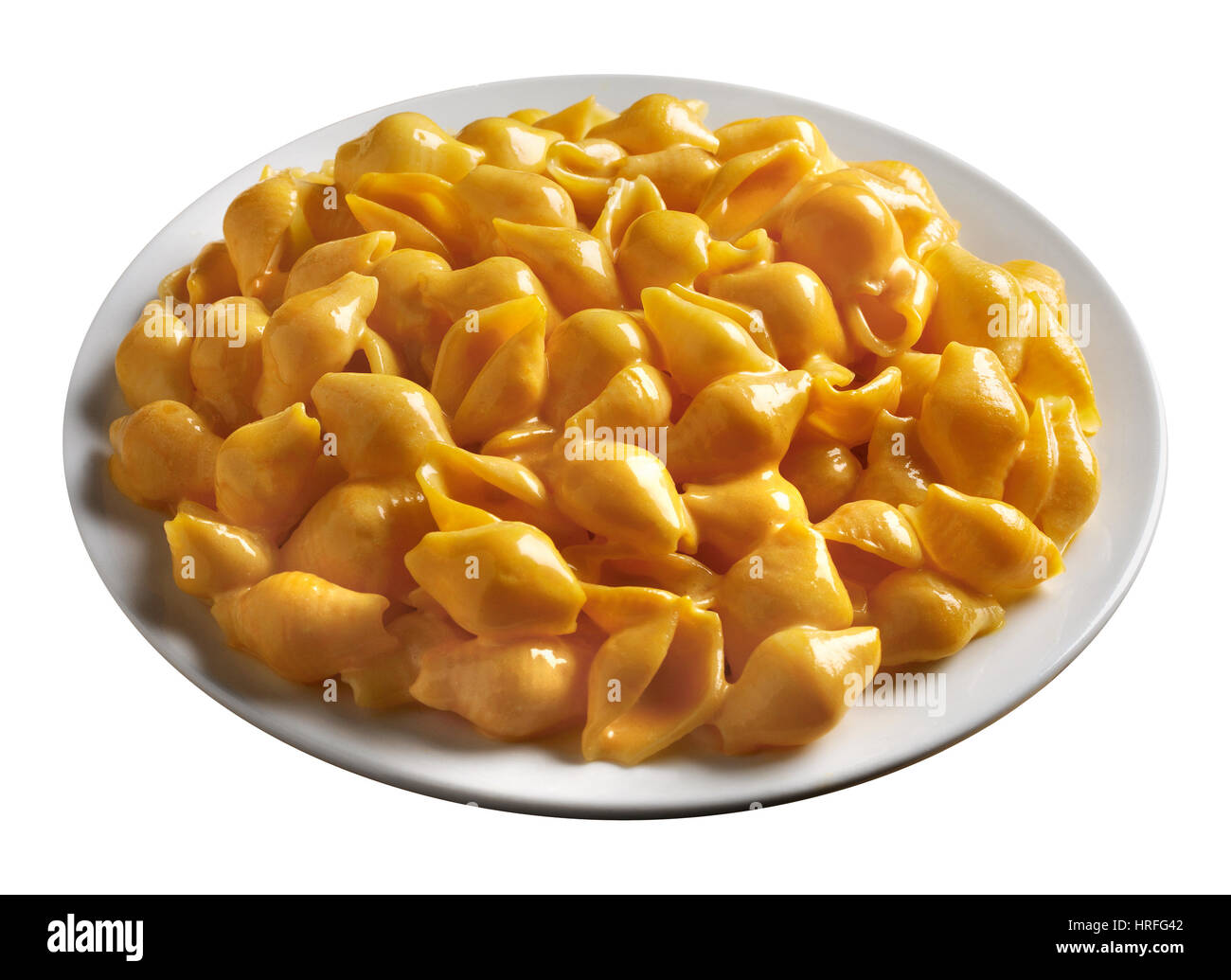 Mac & Cheese Pasta della Shell Foto Stock
