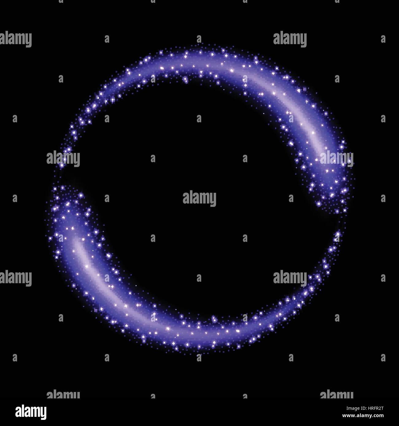 Una luce speciale effetto flare Illustrazione Vettoriale