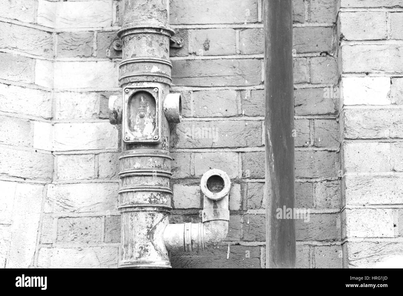 La sfocatura in Sud Africa pipeline aziendale industriale il concetto di lavoro Foto Stock