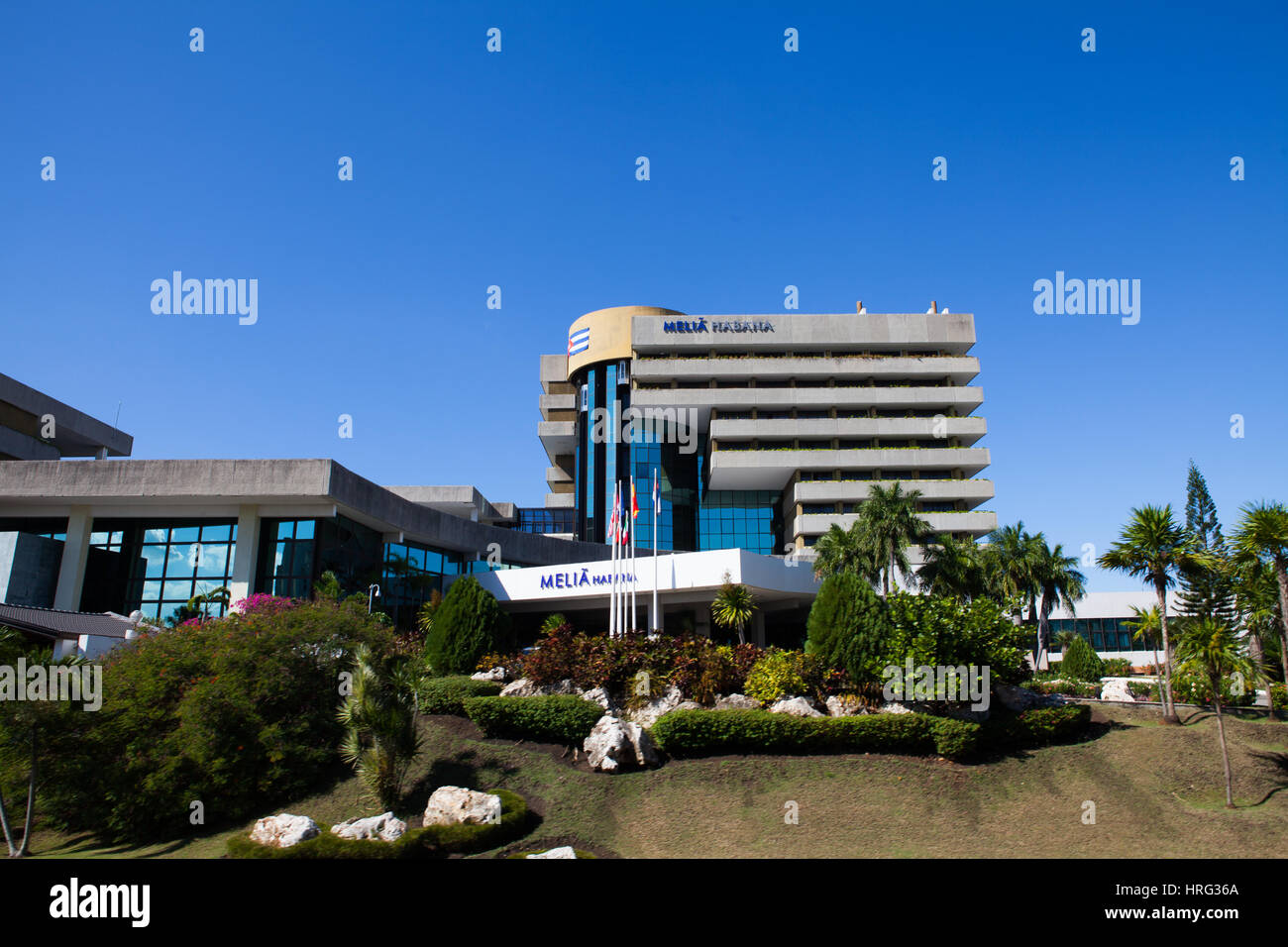 L'Avana, Cuba - 11 dicembre 2016: il Melia hotel in Havana. Foto Stock