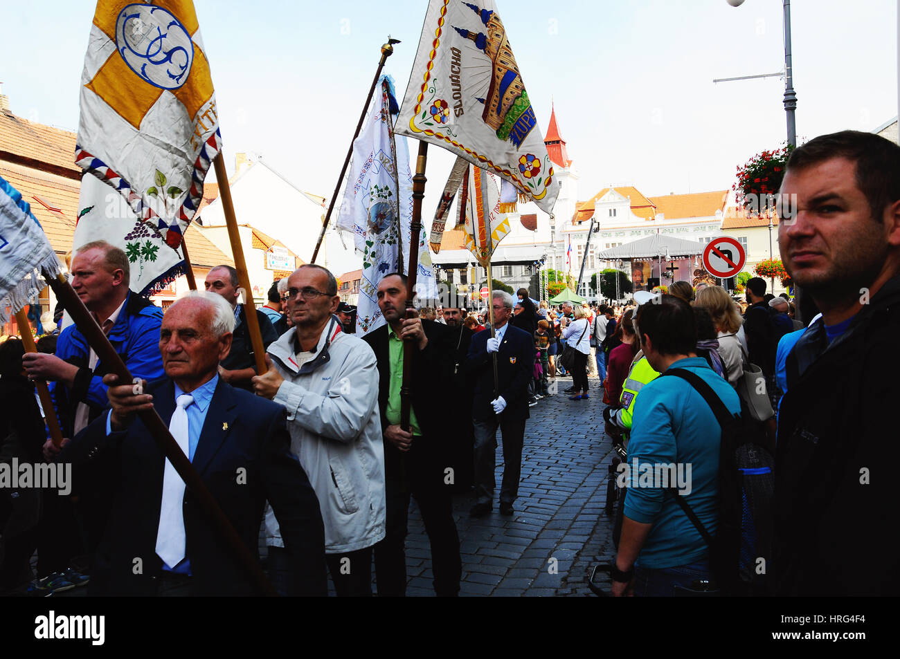 Nazionale di San Venceslao pellegrinaggio è una celebrazione annuale del martirio del principale Patrono della nazione ceca sv. Venceslao e la Giornata Nazionale Foto Stock