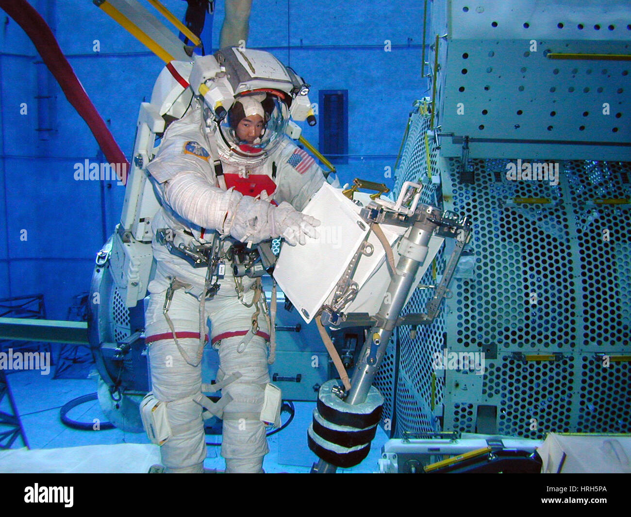 STS-114, JAXA astronauta Noguchi Foto Stock
