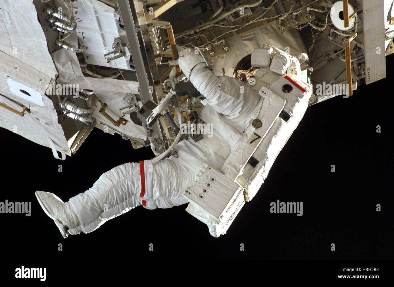 Lo Space Shuttle Discovery Foto Stock
