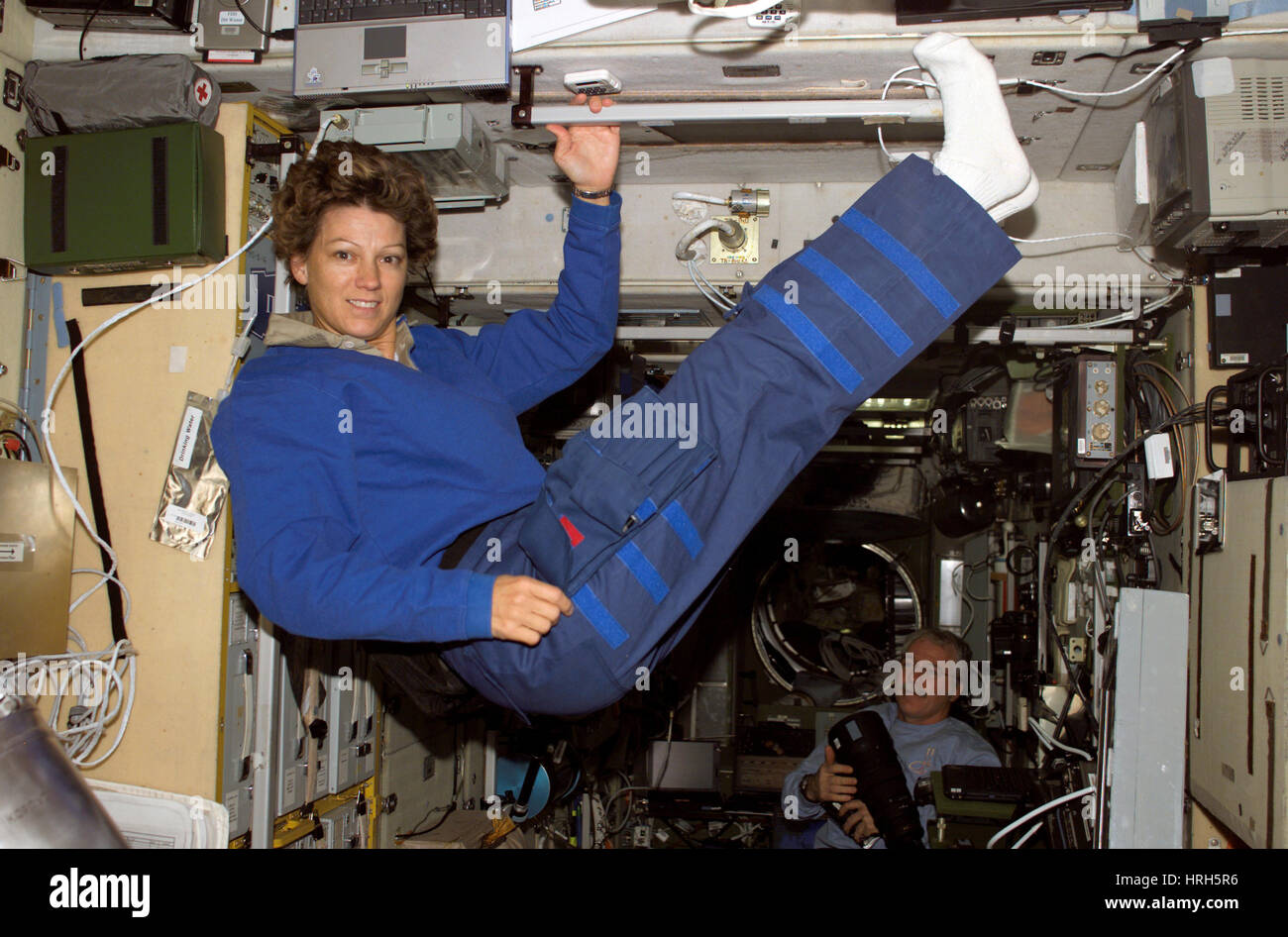 Astronaut Eileen Collins Foto Stock