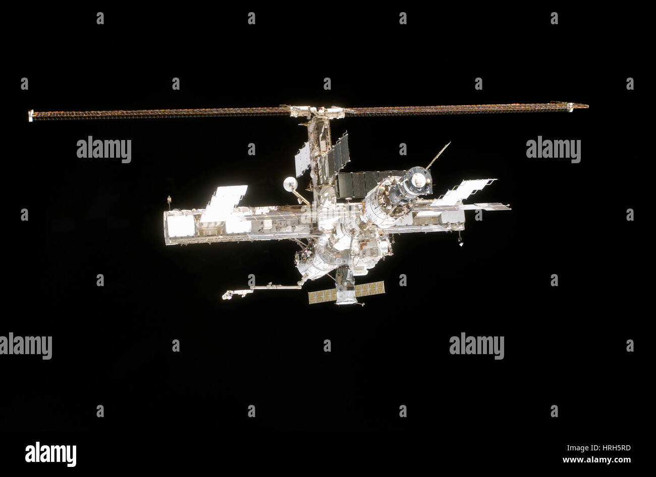 La Stazione Spaziale Internazionale Foto Stock