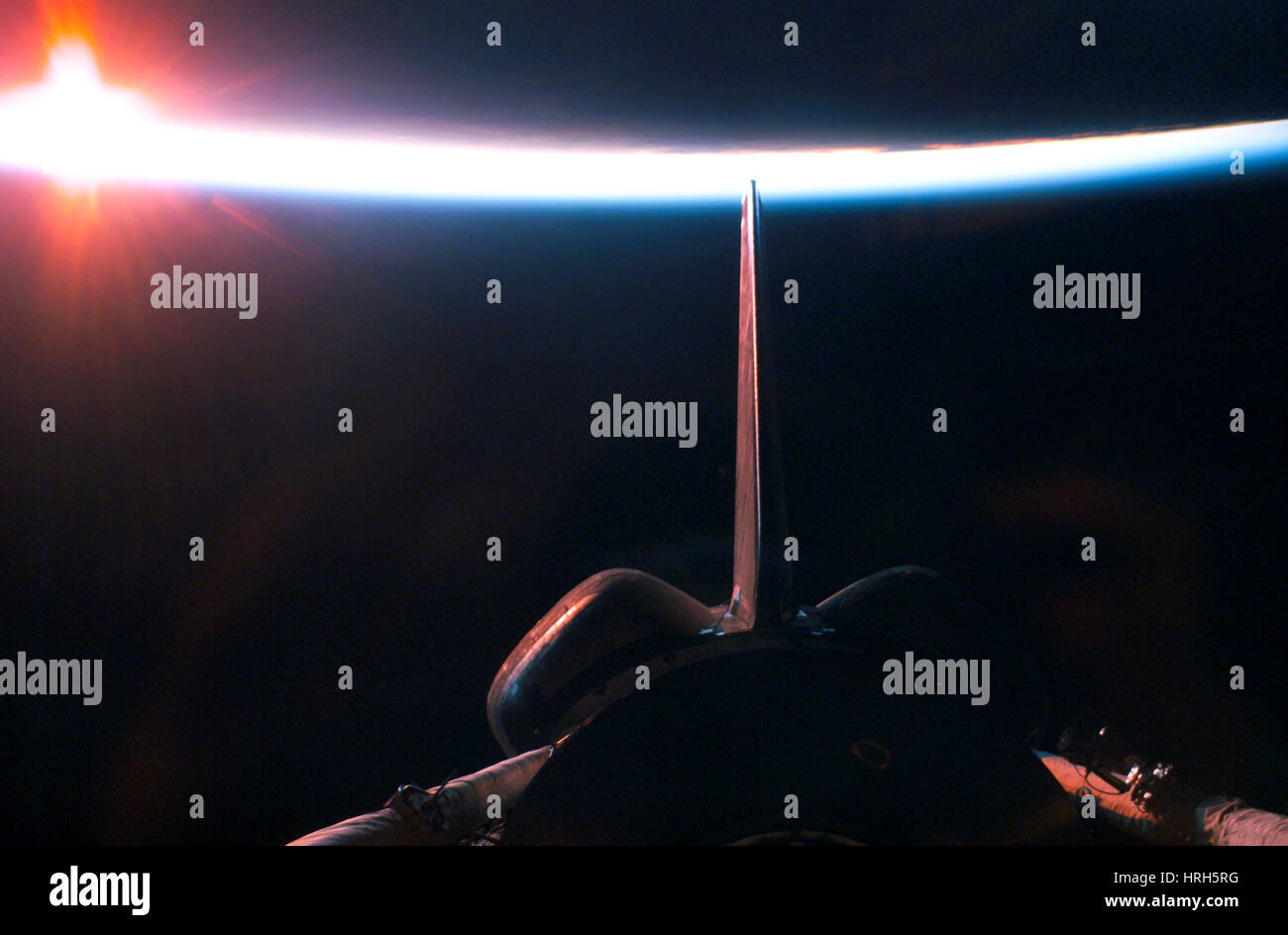 Lo Space Shuttle Discovery STS-114 Foto Stock