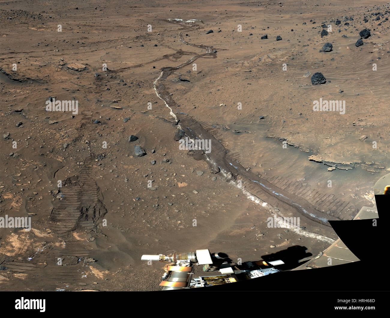 Area Tyrone, marte Foto Stock