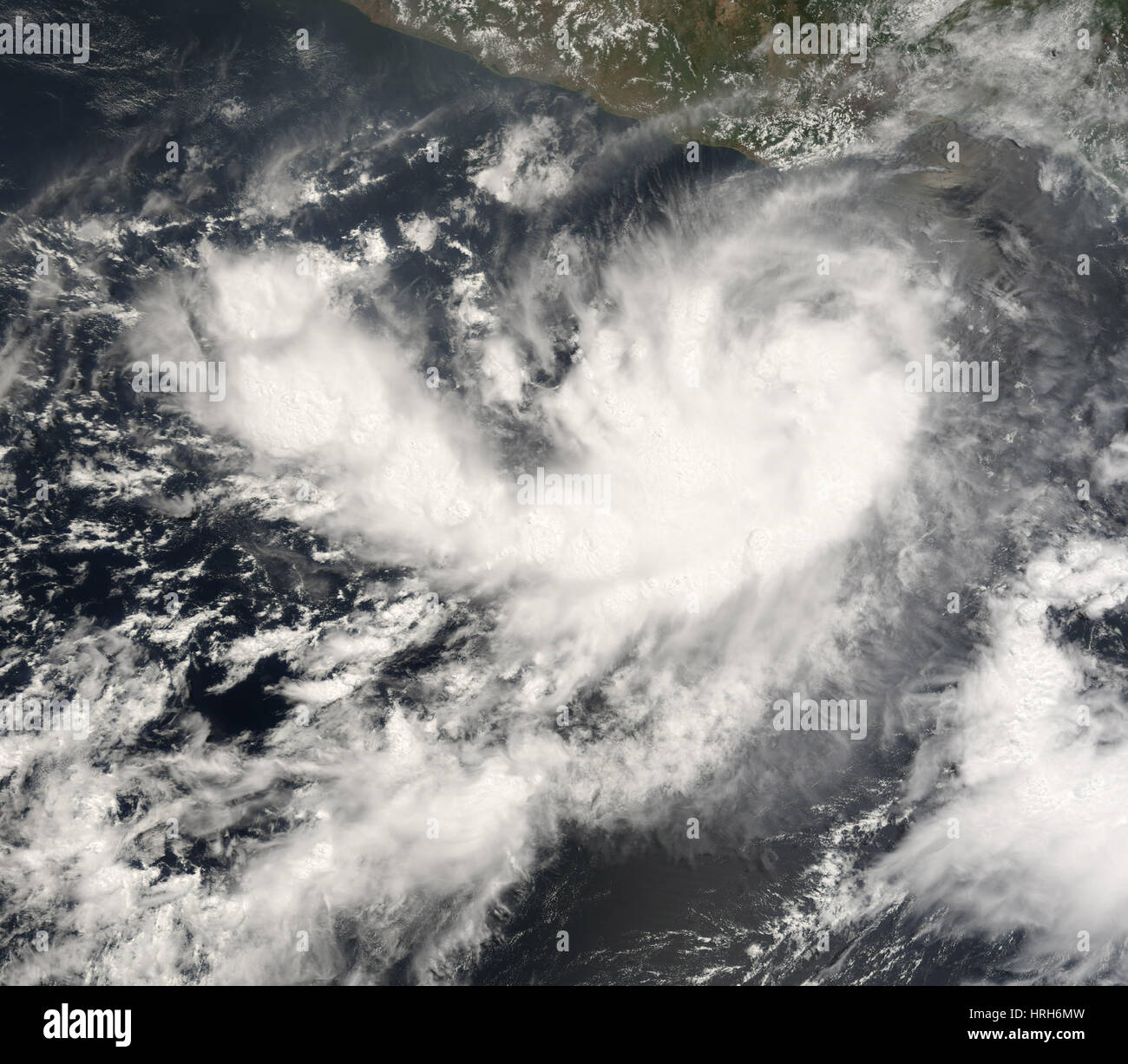 Tempesta tropicale Barbara, 2007 Foto Stock
