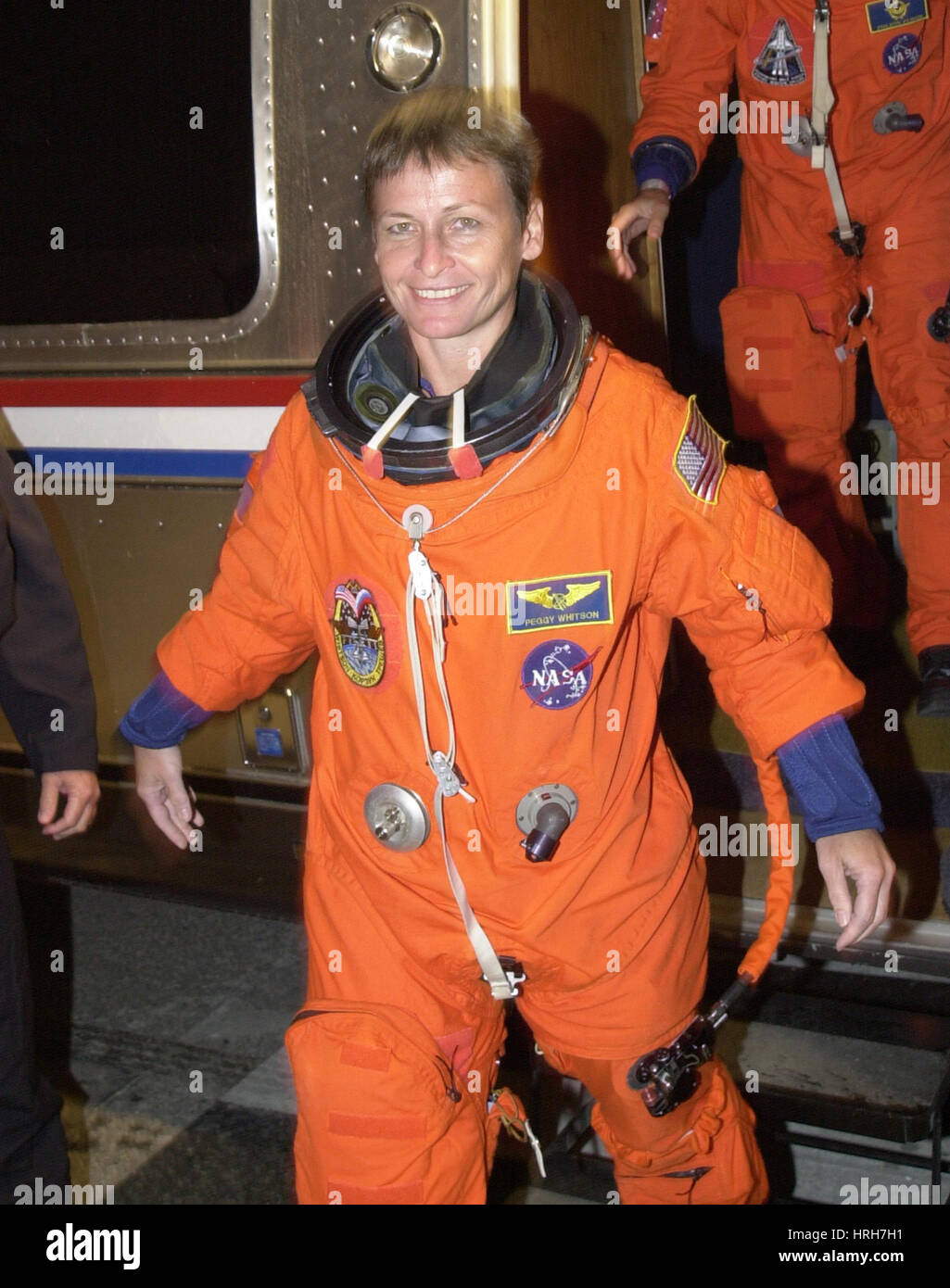 Astronauta Peggy Whitson Foto Stock