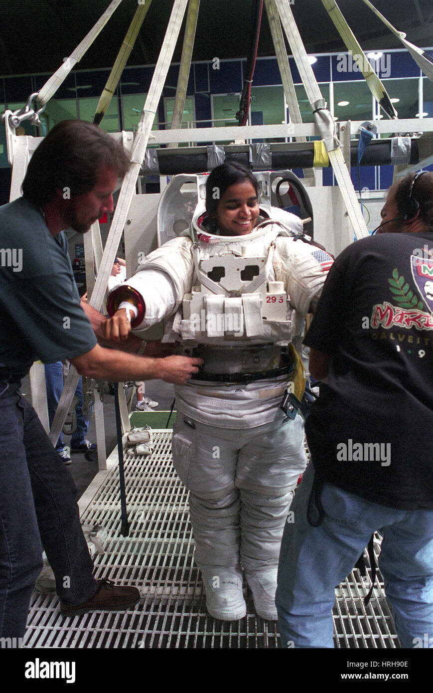 Astronauta Kalpana Chawla Foto Stock