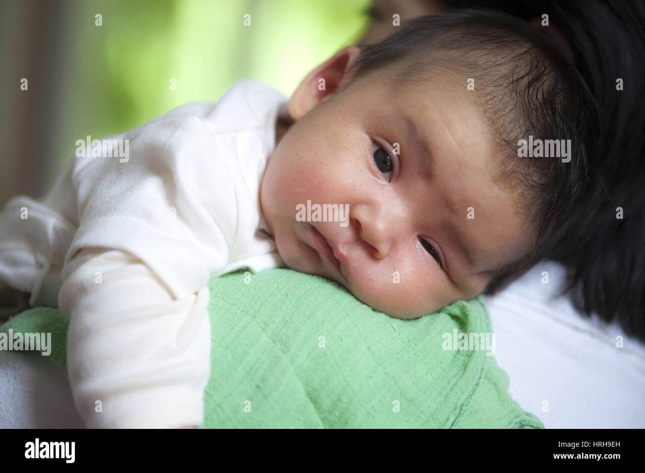 Modello rilasciato, Baby, 2 Monate - baby, 2 mese Foto Stock