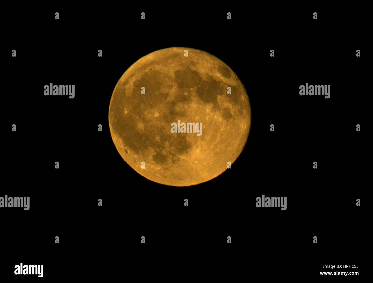 Lo Storione Luna 18 Agosto 2016 Foto Stock