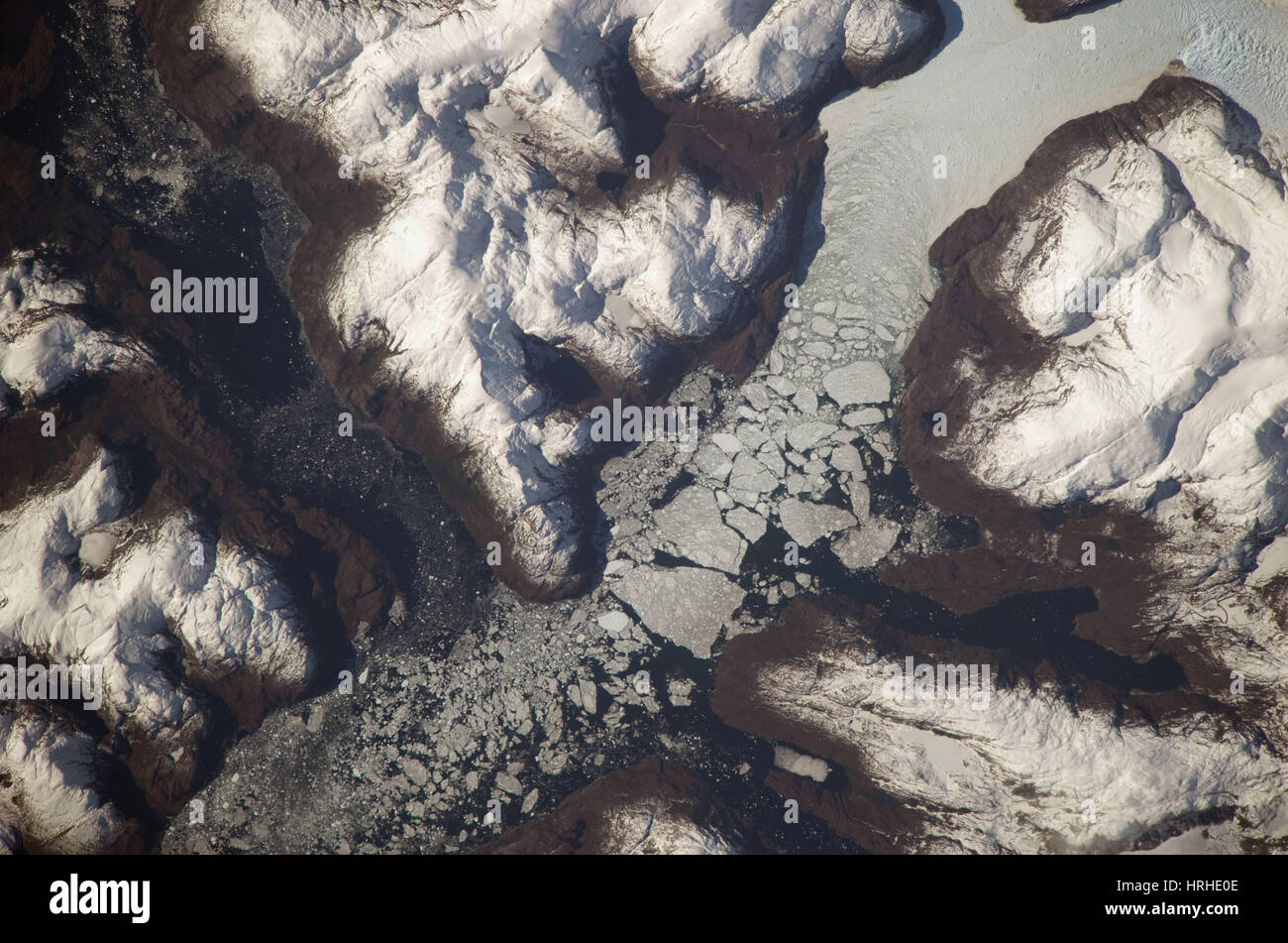 Uscita sul ghiacciaio, Patagonia meridionale del campo di ghiaccio, Cile Foto Stock