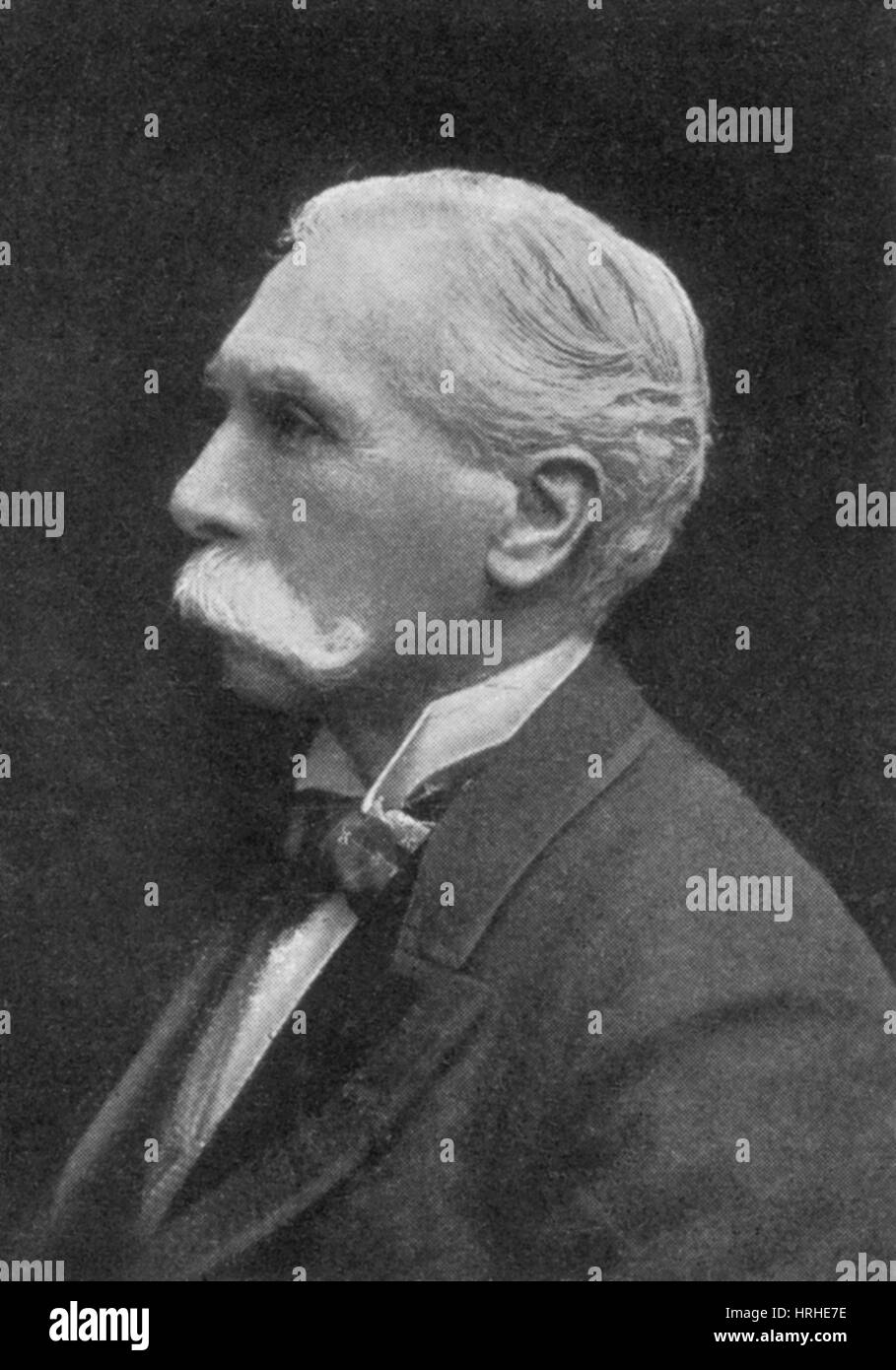 Alfred Austin, poeta inglese Laureate Foto Stock