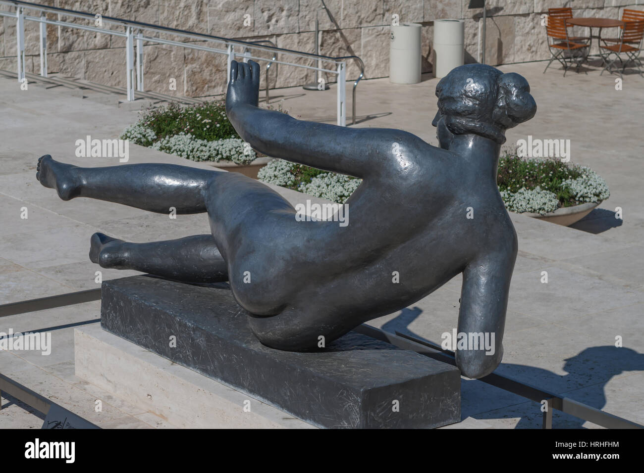 J. Paul Getty Museum un museo di arte in Brentwood quartiere di Los Angeles. È la località principale del museo. Esso è stato istituito nel 1974. Foto Stock