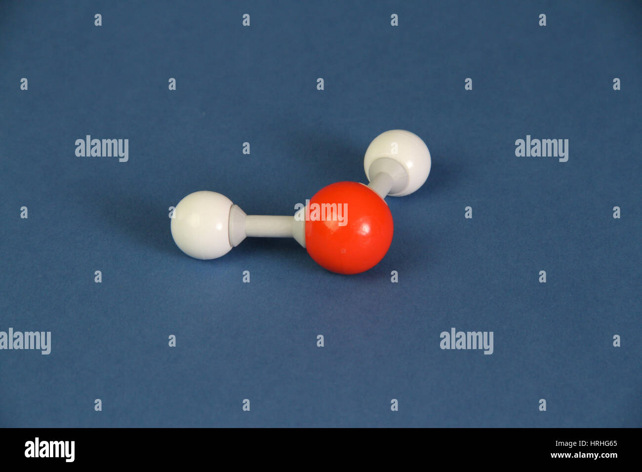 Molecola di acqua Foto Stock