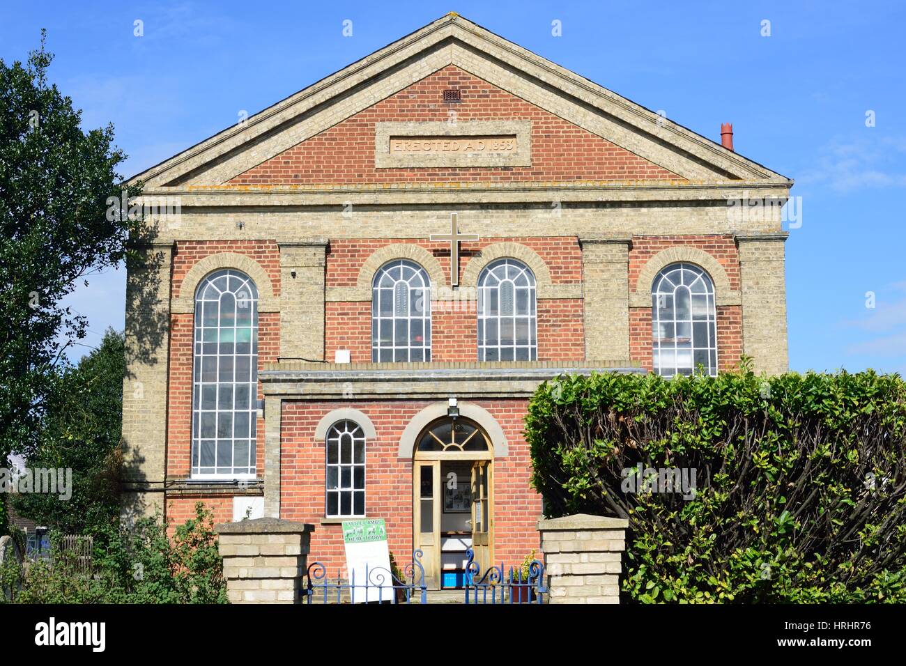 KELVEDON ESSEX REGNO UNITO 14 Aprile 2016: Regno riformare la chiesa edificio Vittoriano Foto Stock