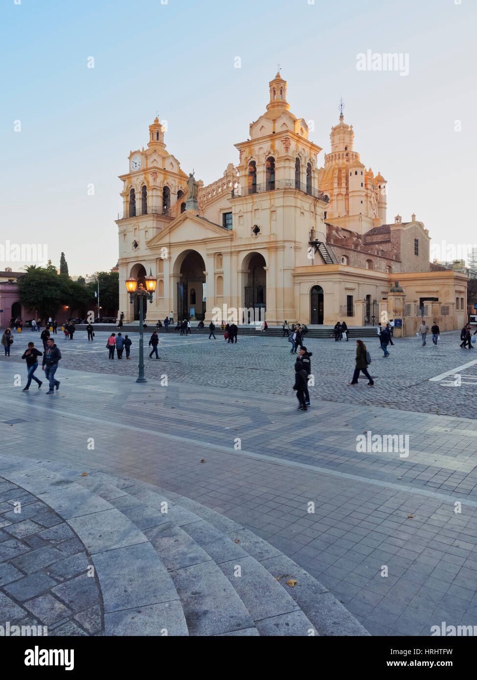 Vista della cattedrale di Cordoba, Cordoba, Argentina Foto Stock