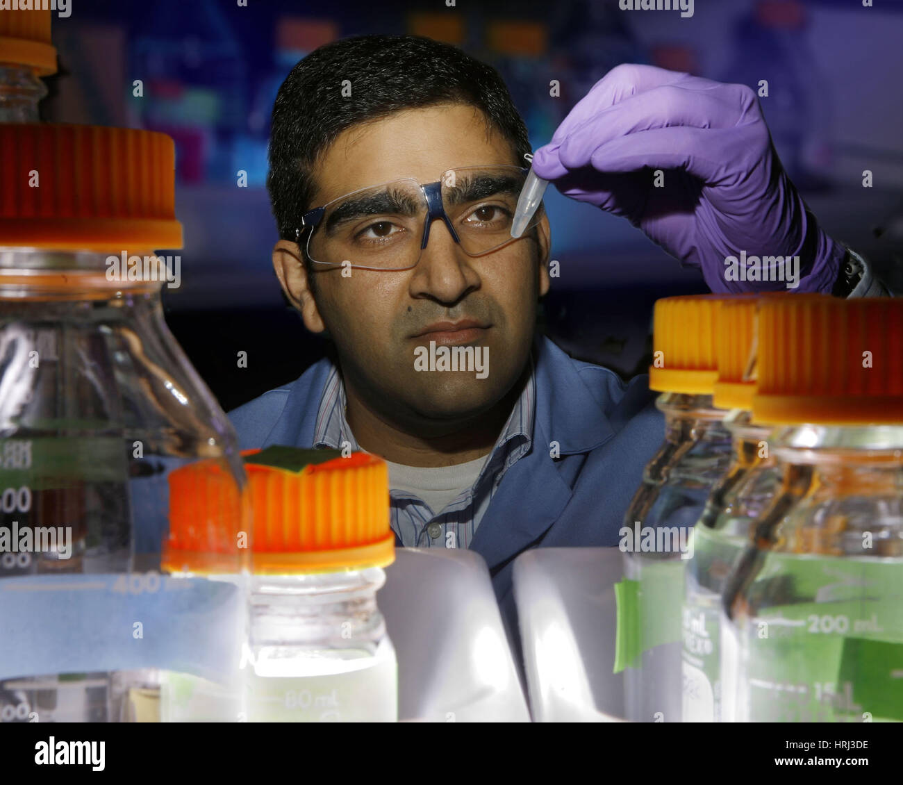 Ricerca Extremophile Foto Stock