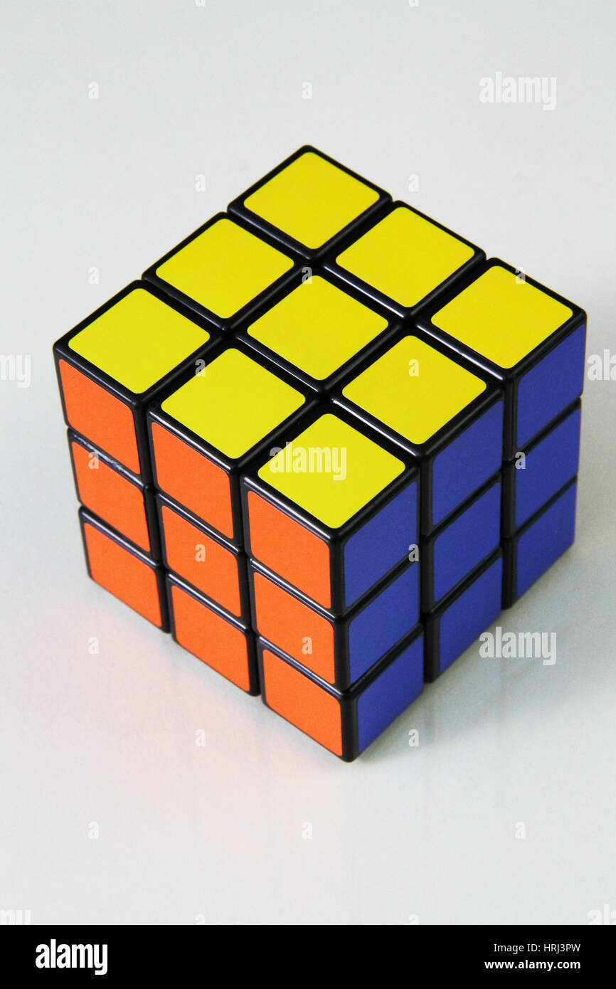 Cubo di Rubik Foto Stock