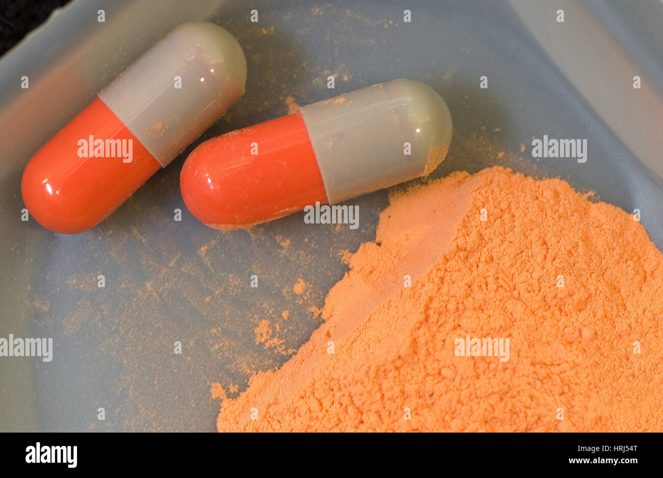 Orange canna LSD, farmaco psichedelico Foto Stock