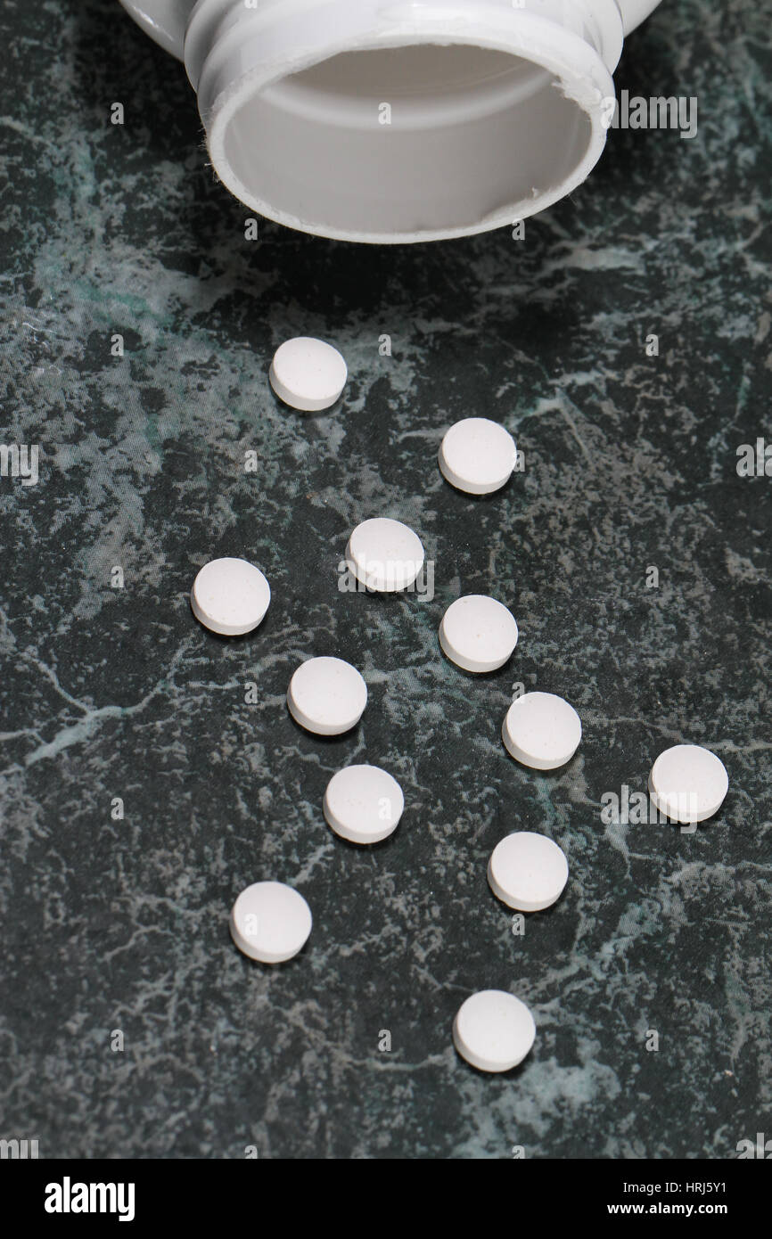 Integrazione di vitamina D Foto Stock