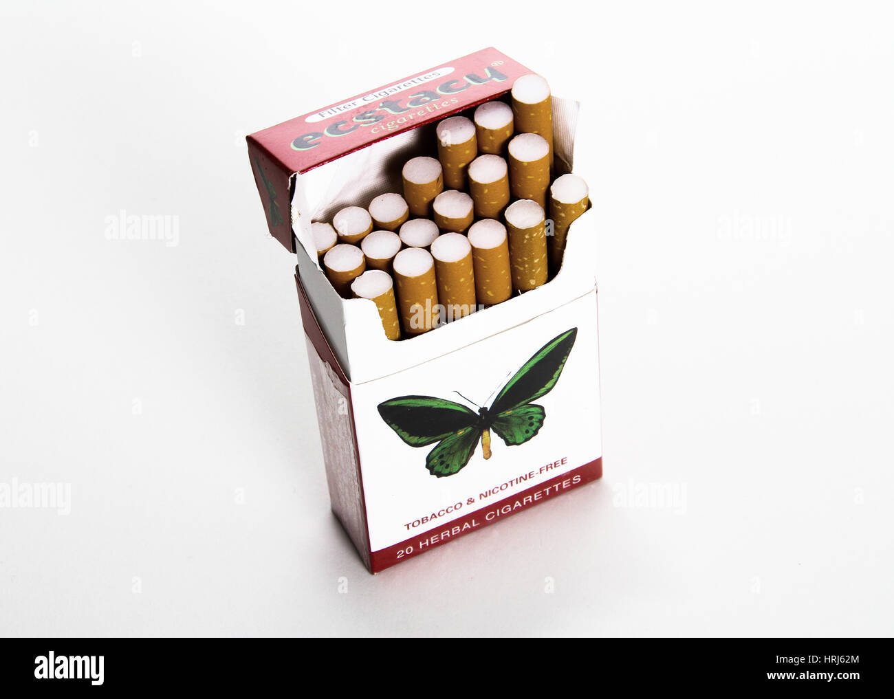 Sigarette alle erbe Foto Stock