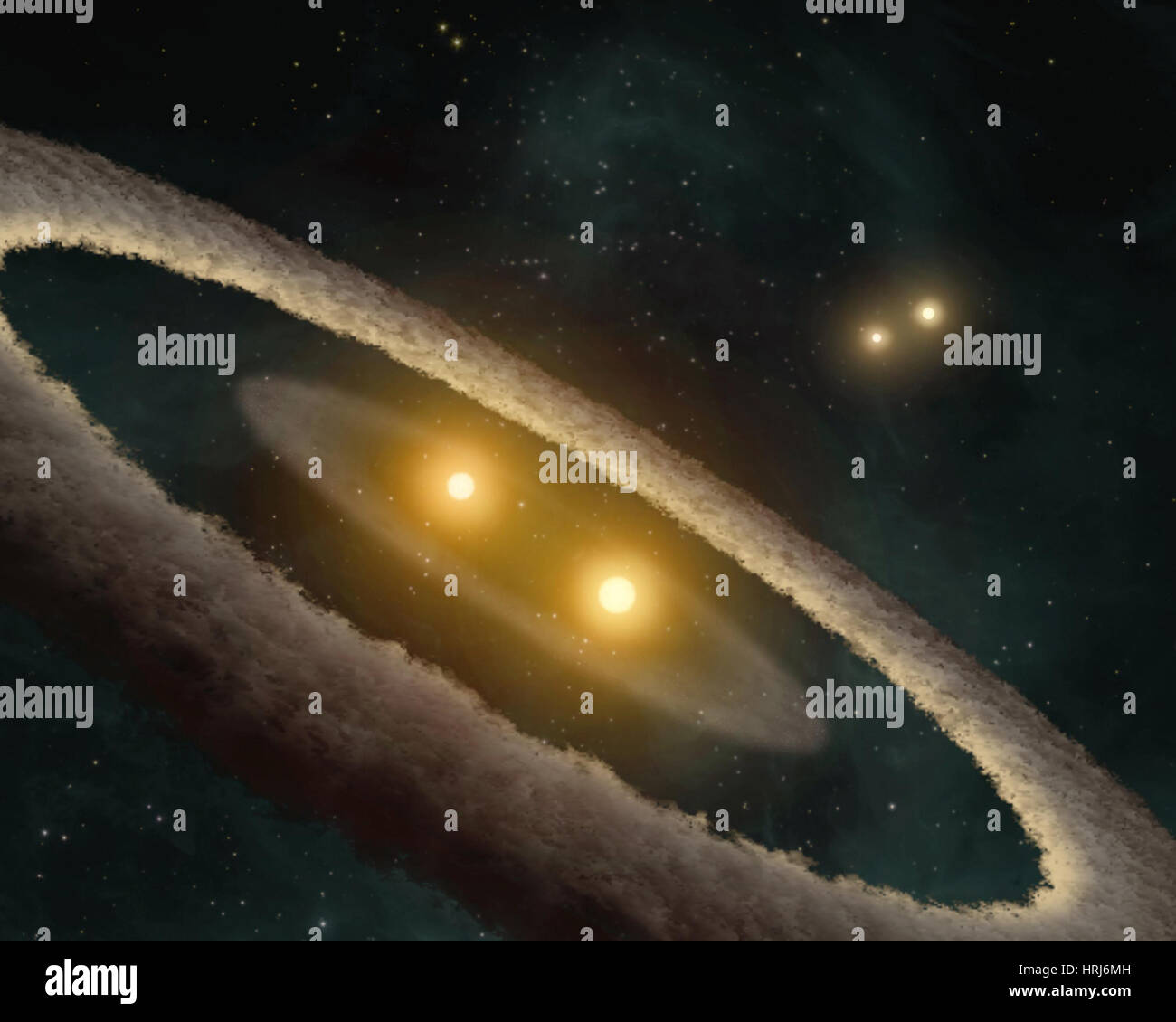 HD 98800, Sistema Quadruple-Star, strana famiglia stellare Foto Stock