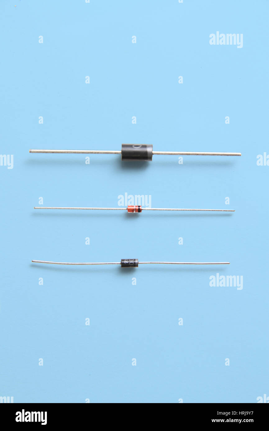 & Raddrizzatore a diodi Zener Foto Stock