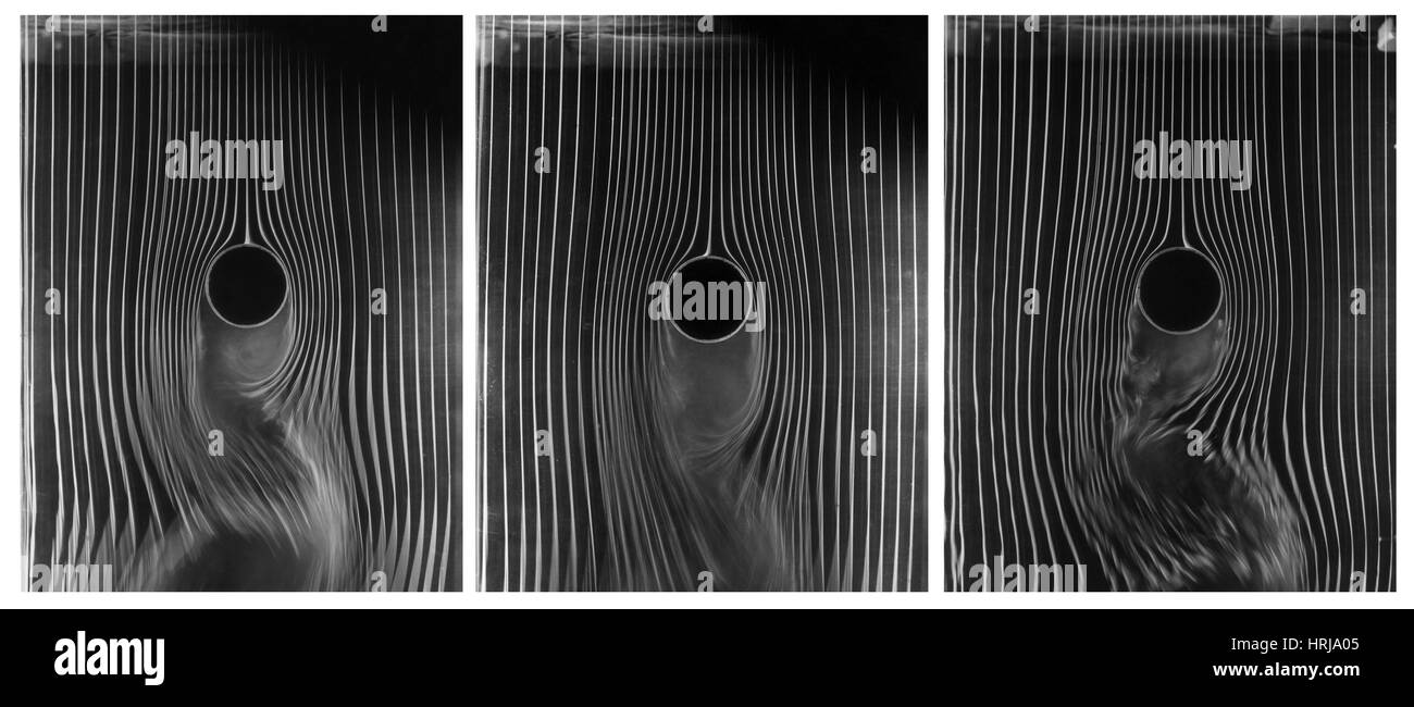 I modelli di flusso di aria Foto Stock