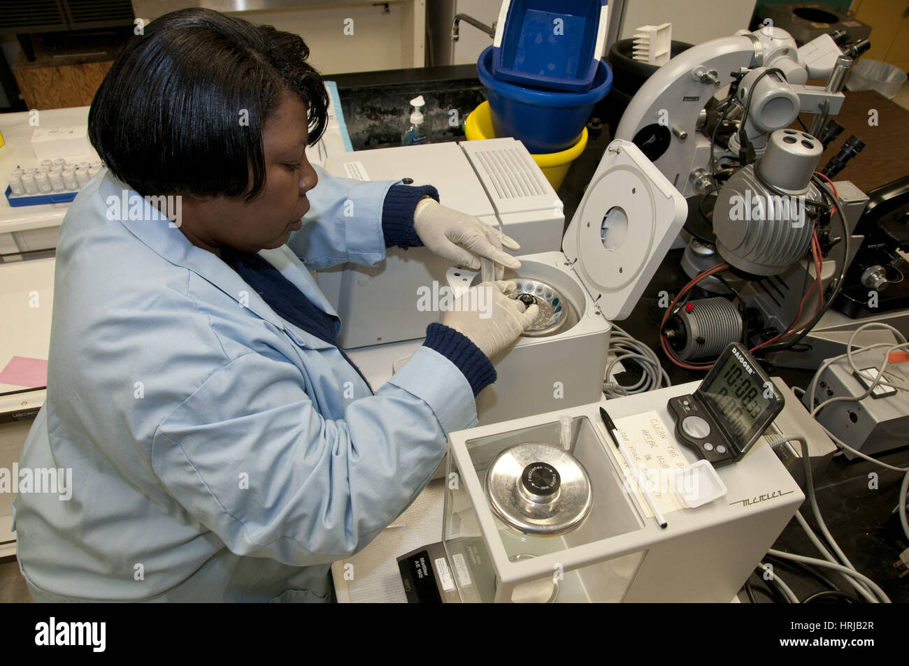 FDA Ricerca di tossicologia, centrifuga Foto Stock