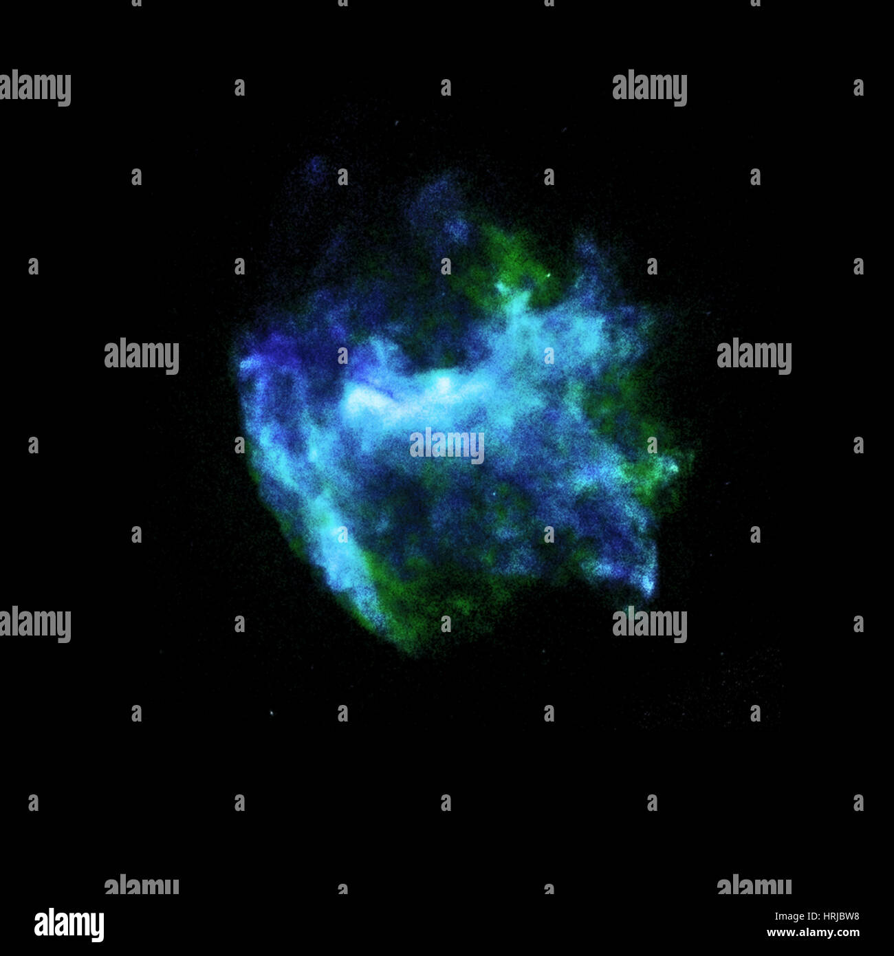 W49B Supernova residuo, raggi X Foto Stock