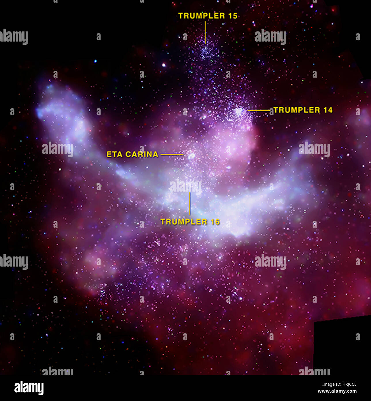 NGC 7332, Carina Nebula, SN Fabbrica, raggi X Foto Stock