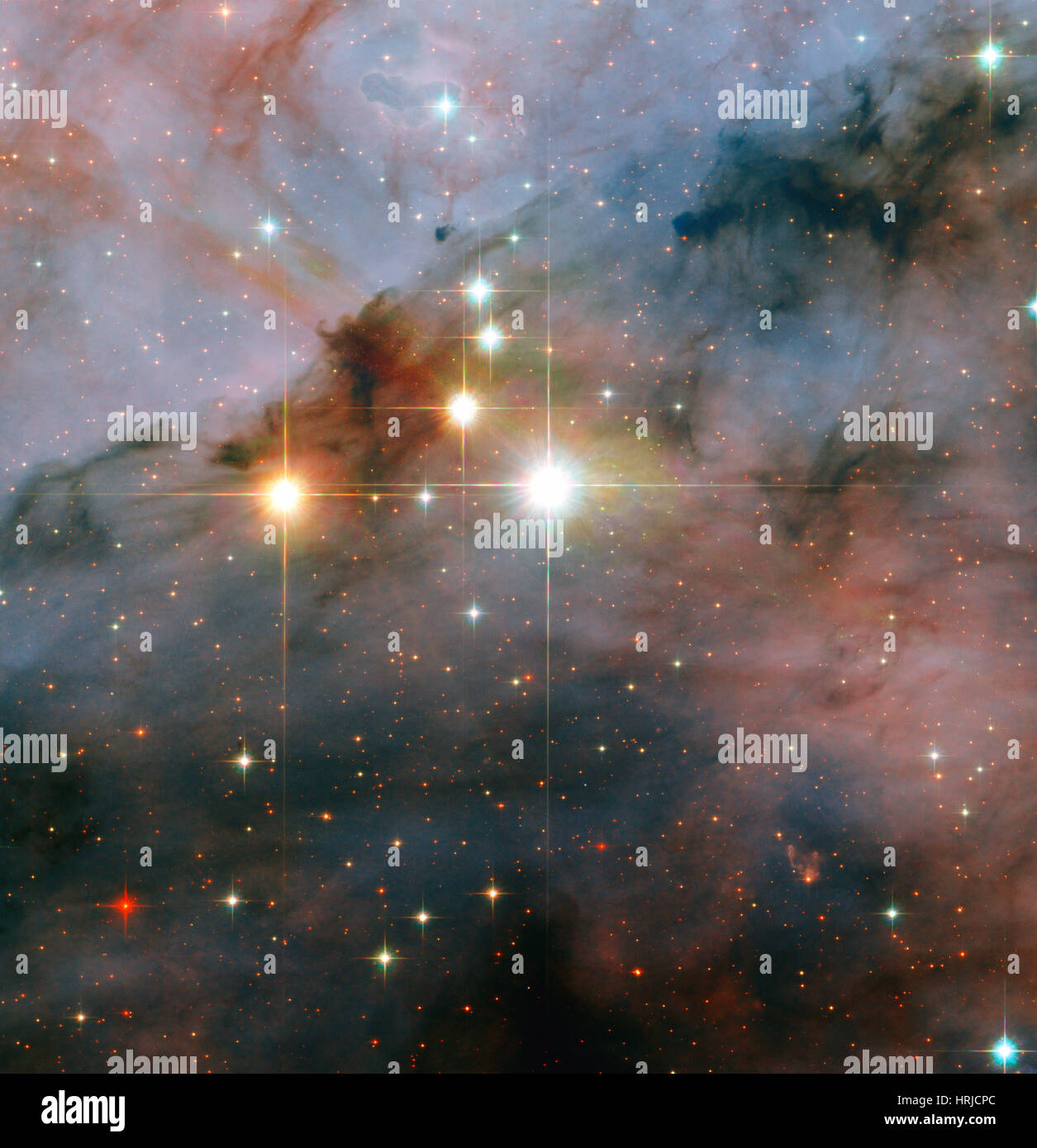 Star Cluster Trumpler 16 Foto Stock