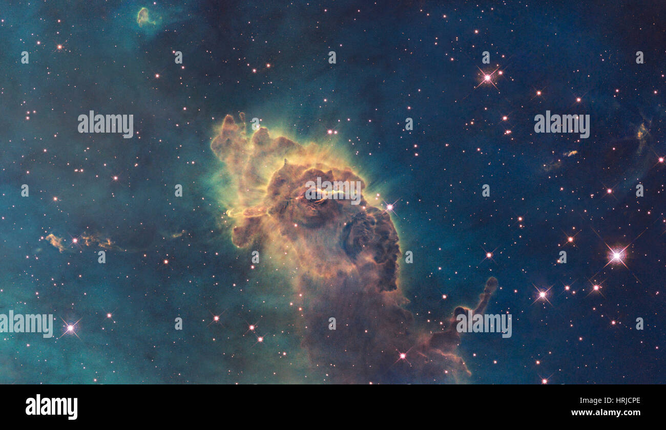 Pilastro della Carina Nebula Foto Stock