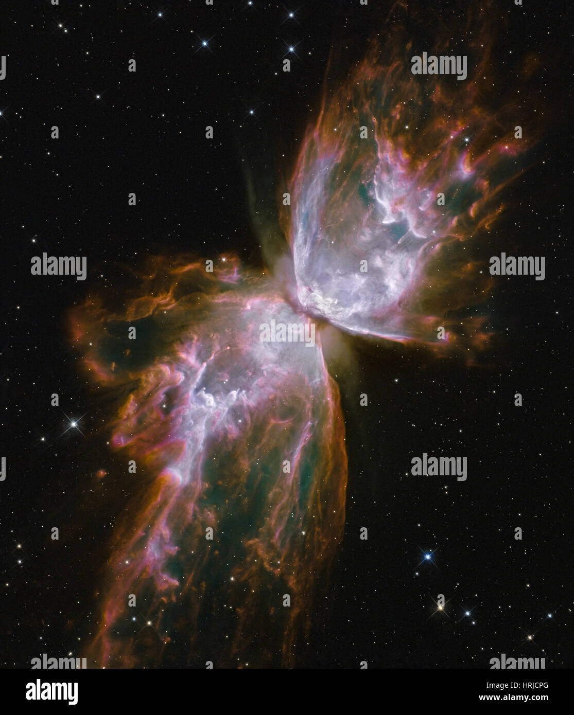 Butterfly Nebula NGC 6302 Foto Stock