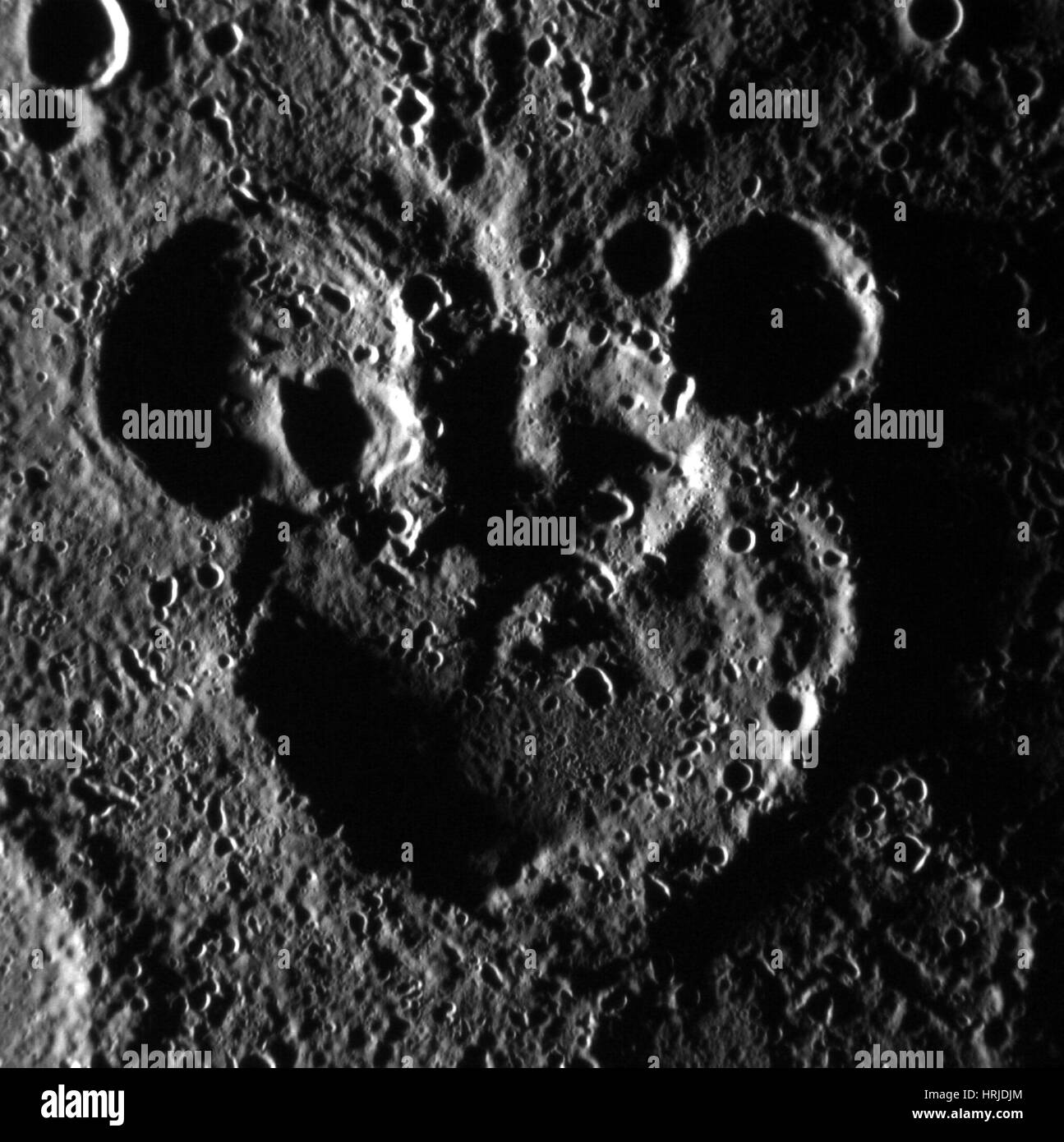 Mickey Mouse avvistato su Mercurio Foto Stock