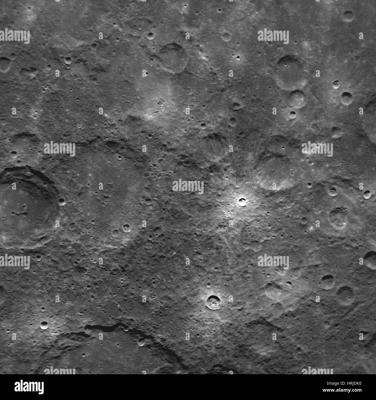 Il mercurio, angolo stretto immagine della telecamera Foto Stock