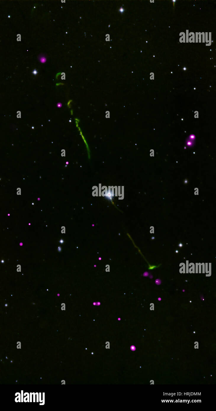 BP Piscium, evoluta Sun-come Star, ottico Foto Stock